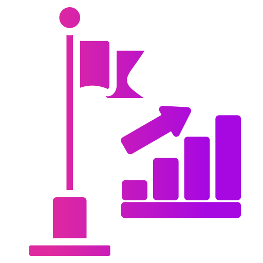 Stats Generic gradient fill icon