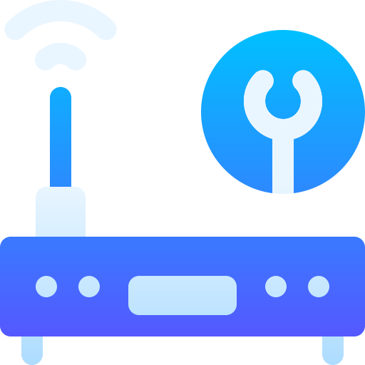 routeur Basic Gradient Gradient Icône
