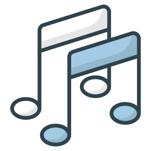 Music symbol Generic color lineal-color icon