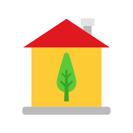 maison écologique Generic color fill Icône