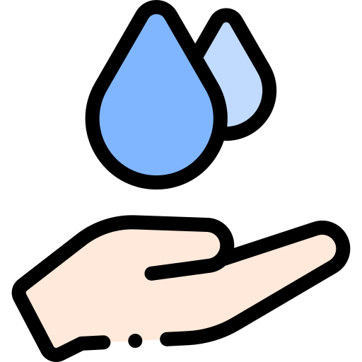 Hydration Detailed Rounded Lineal color icon