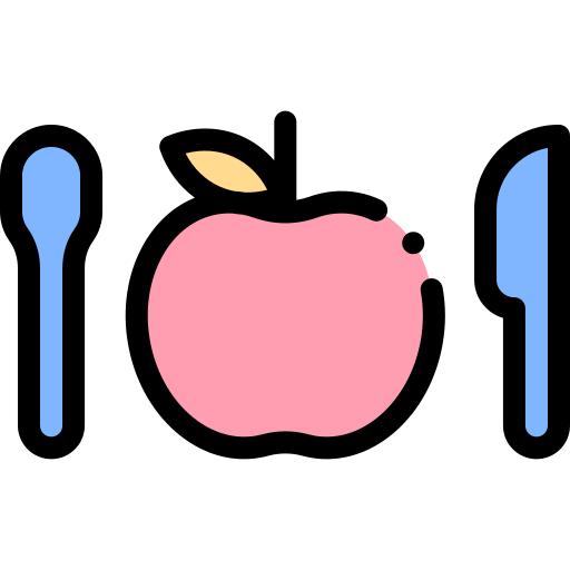 Diet Detailed Rounded Lineal color icon