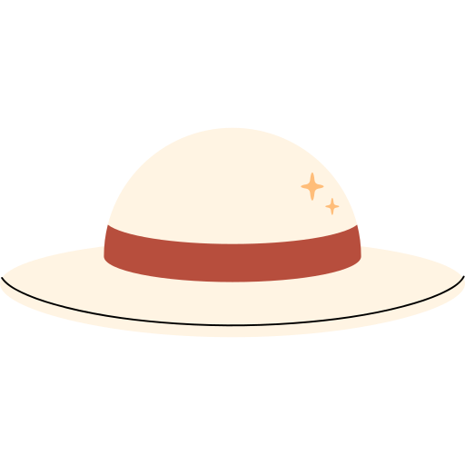 kapelusz przeciwsłoneczny Generic color lineal-color ikona
