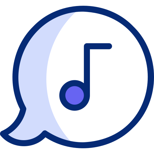 音楽 Basic Accent Lineal Color icon