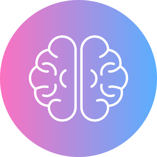 Brain activity Generic gradient fill icon