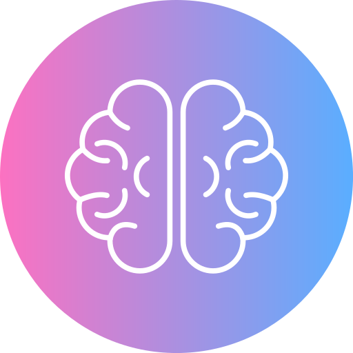 actividad cerebral Generic gradient fill icono