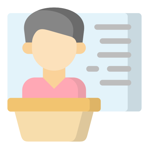 Lecturer Generic color fill icon