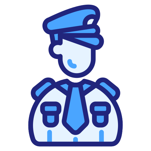 警官 Generic color lineal-color icon