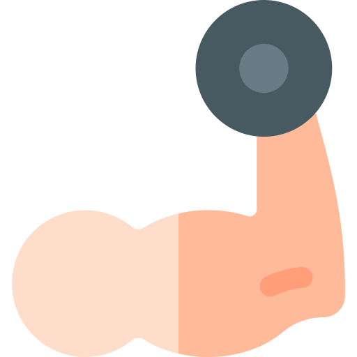 arm Basic Rounded Flat icoon