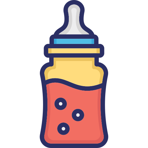 Baby bottles Generic color lineal-color icon