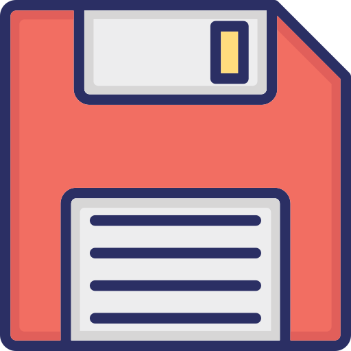 Floppy drive Generic color lineal-color icon