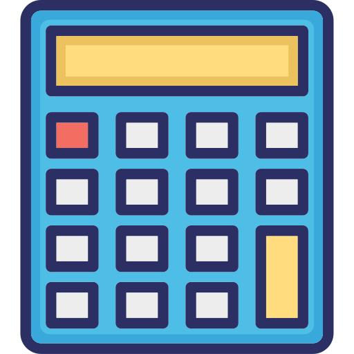 rekenmachines Generic color lineal-color icoon