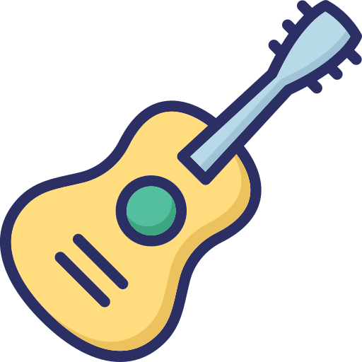 gitarrenmusik Generic color lineal-color icon