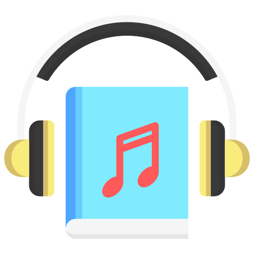 audioboek Generic color fill icoon