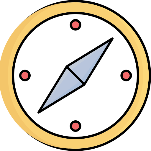 Compass arrows Generic color lineal-color icon