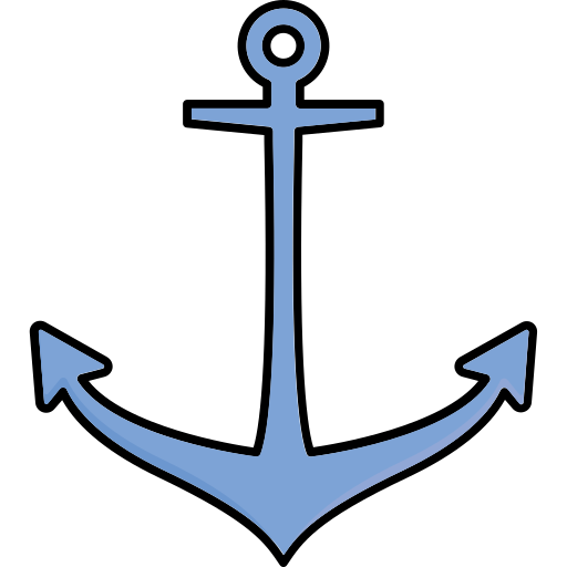 ancla de barco Generic color lineal-color icono
