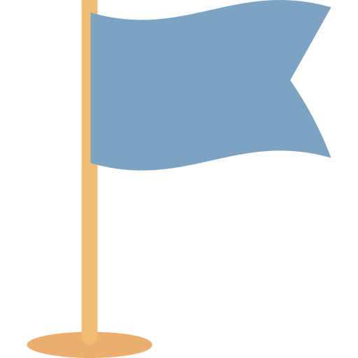 drapeau Generic color fill Icône