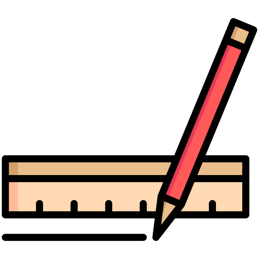 Линейка Generic color lineal-color иконка