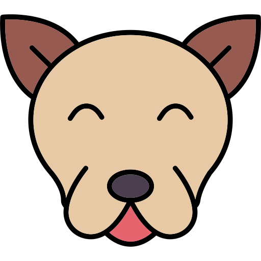 perro Generic color lineal-color icono