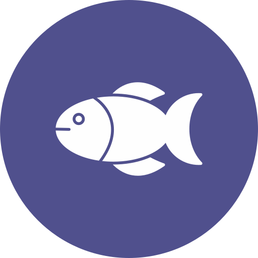Рыба Generic color fill иконка