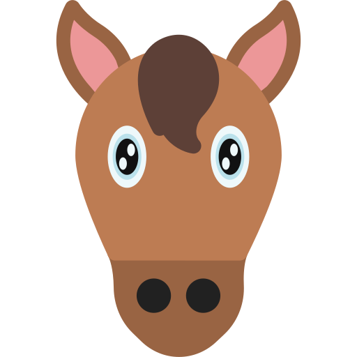 Horse Generic color fill icon