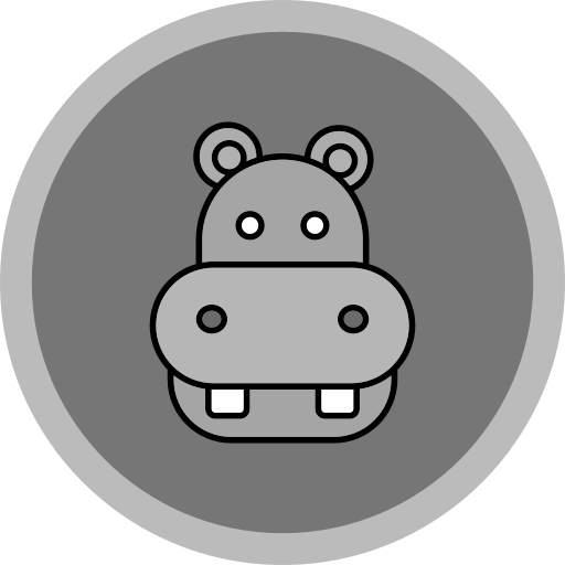 Hippo Generic color lineal-color icon