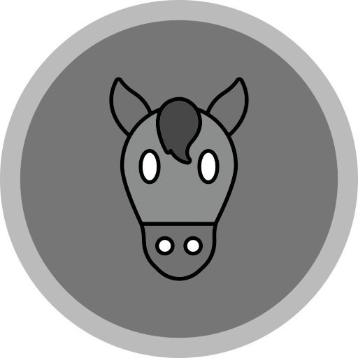 koń Generic color lineal-color ikona