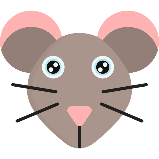 생쥐 Generic color fill icon