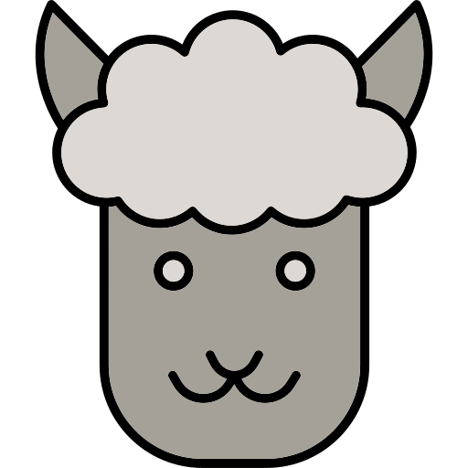 alpaca Generic color lineal-color icono