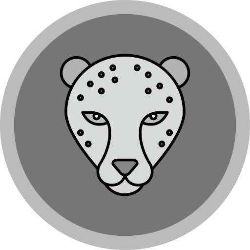luipaard Generic color lineal-color icoon