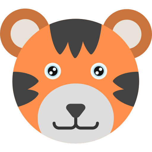 Tiger Generic color fill icon