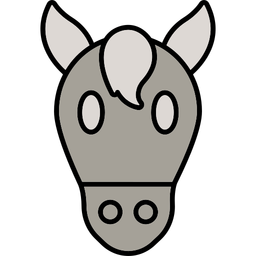 Horse Generic color lineal-color icon