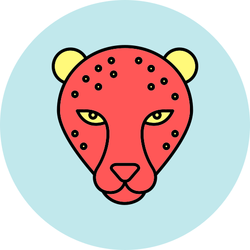 leopardo Generic color lineal-color icona