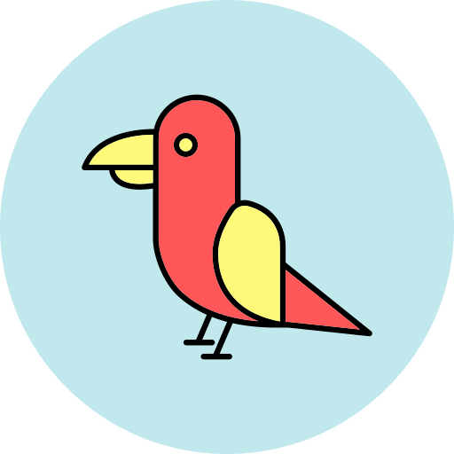 Parrot Generic color lineal-color icon