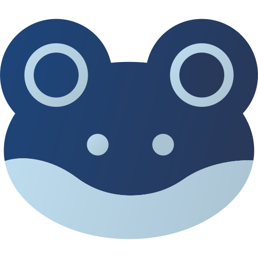 蛙 Generic gradient fill icon