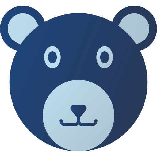 Bear Generic gradient fill icon