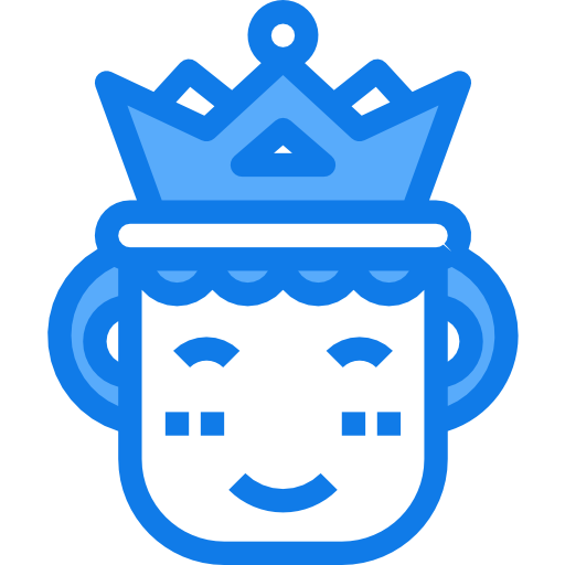 koning Justicon Blue icoon