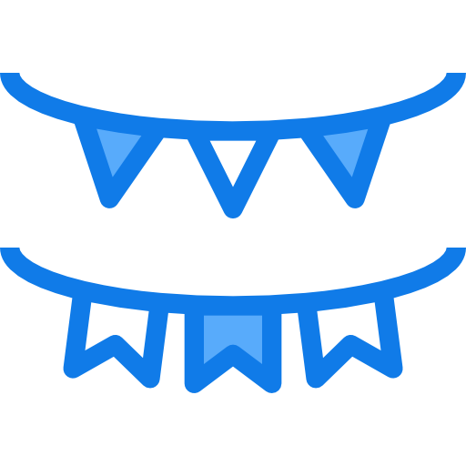 girlande Justicon Blue icon