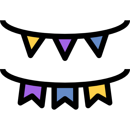 화환 Justicon Lineal Color icon