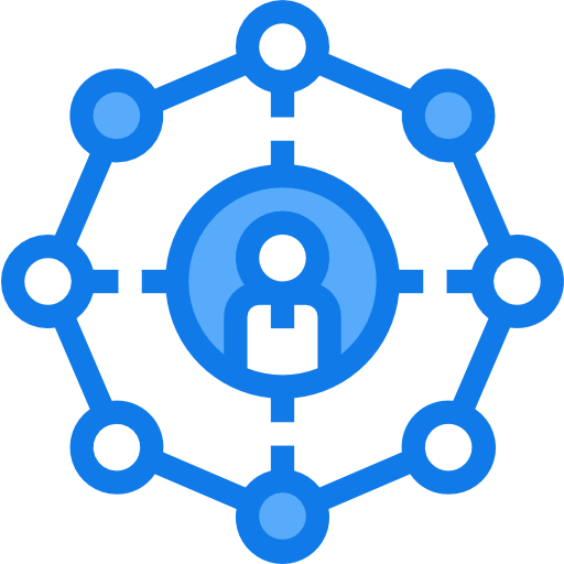 Network Justicon Blue icon