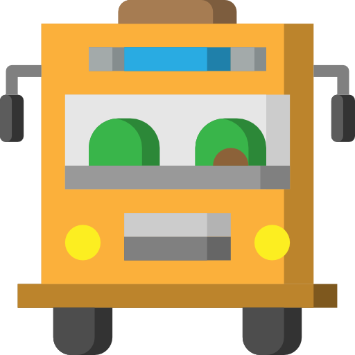 학교 버스 Surang Flat icon