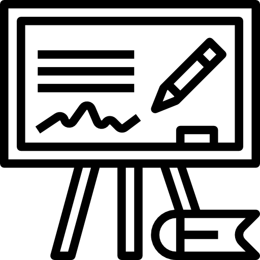 quadro-negro Surang Lineal Ícone