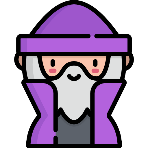 Wizard Kawaii Lineal color icon