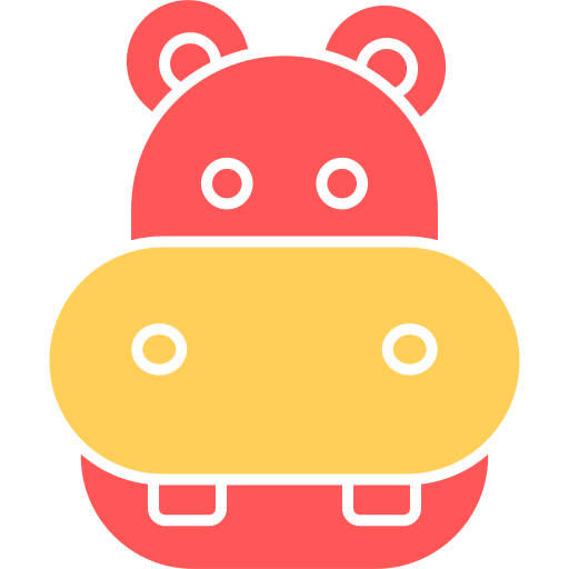 hipopótamo Generic color fill icono