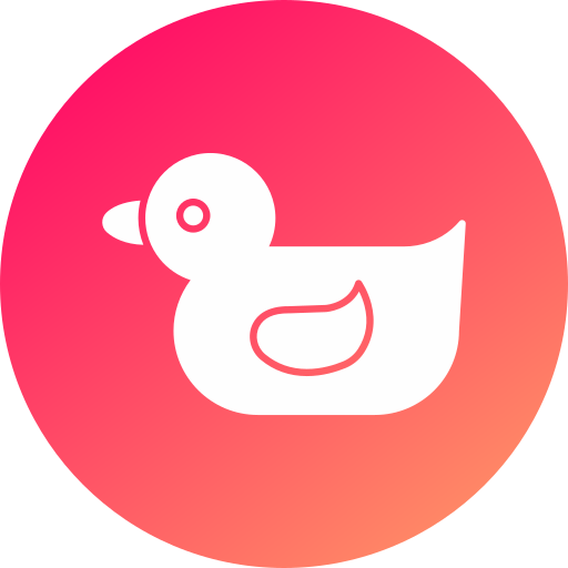 Duck Generic gradient fill icon