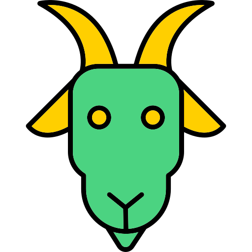 Goat Generic color lineal-color icon
