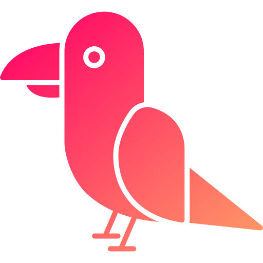 Parrot Generic gradient fill icon