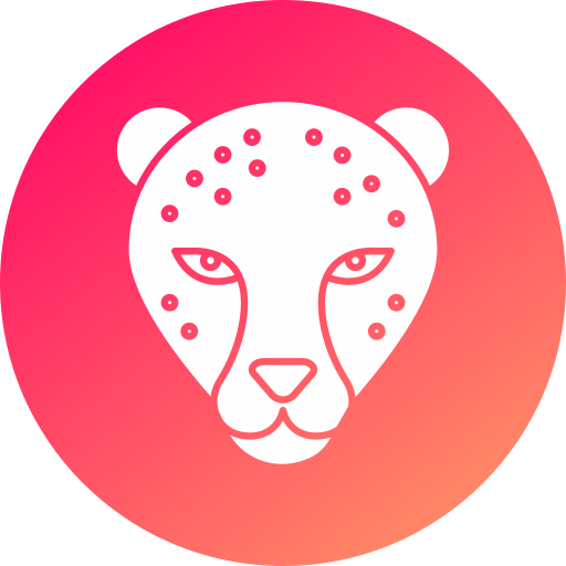 leopard Generic gradient fill icon