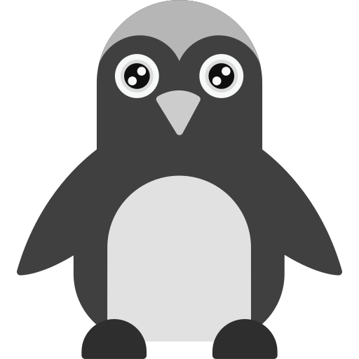 pinguïn Generic color fill icoon
