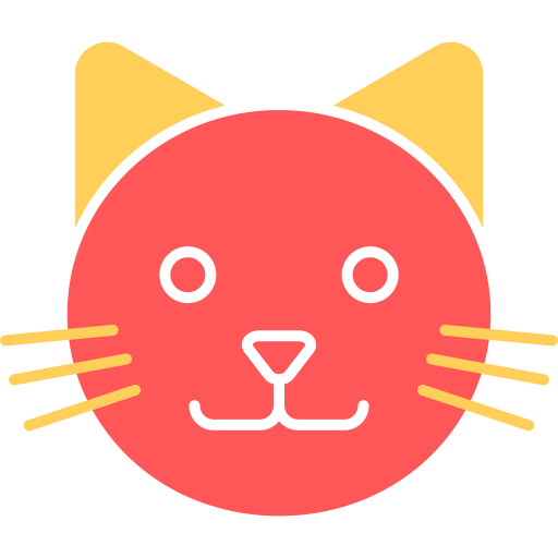 Cat Generic color fill icon